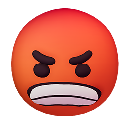 Angry emoji
